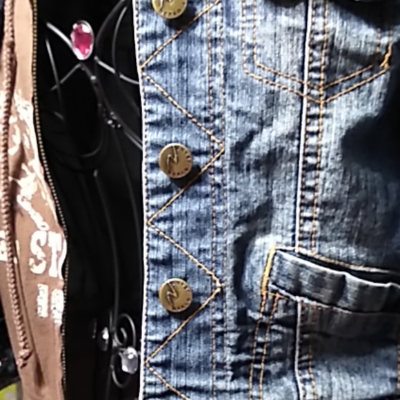 Neeso Jeans Women's size Medium Denim Jacket - Picture 6 of 8